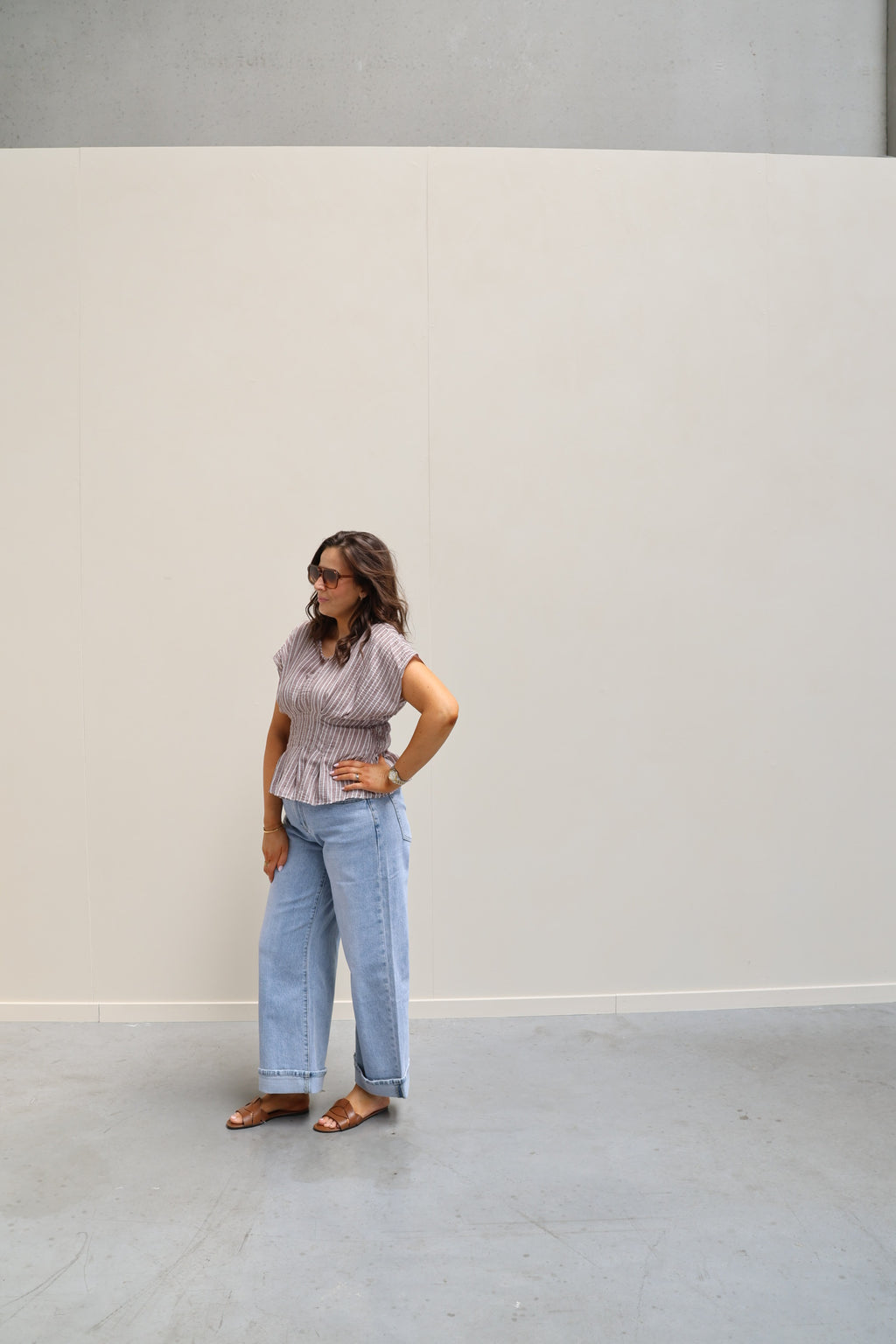 Mia straight jeans