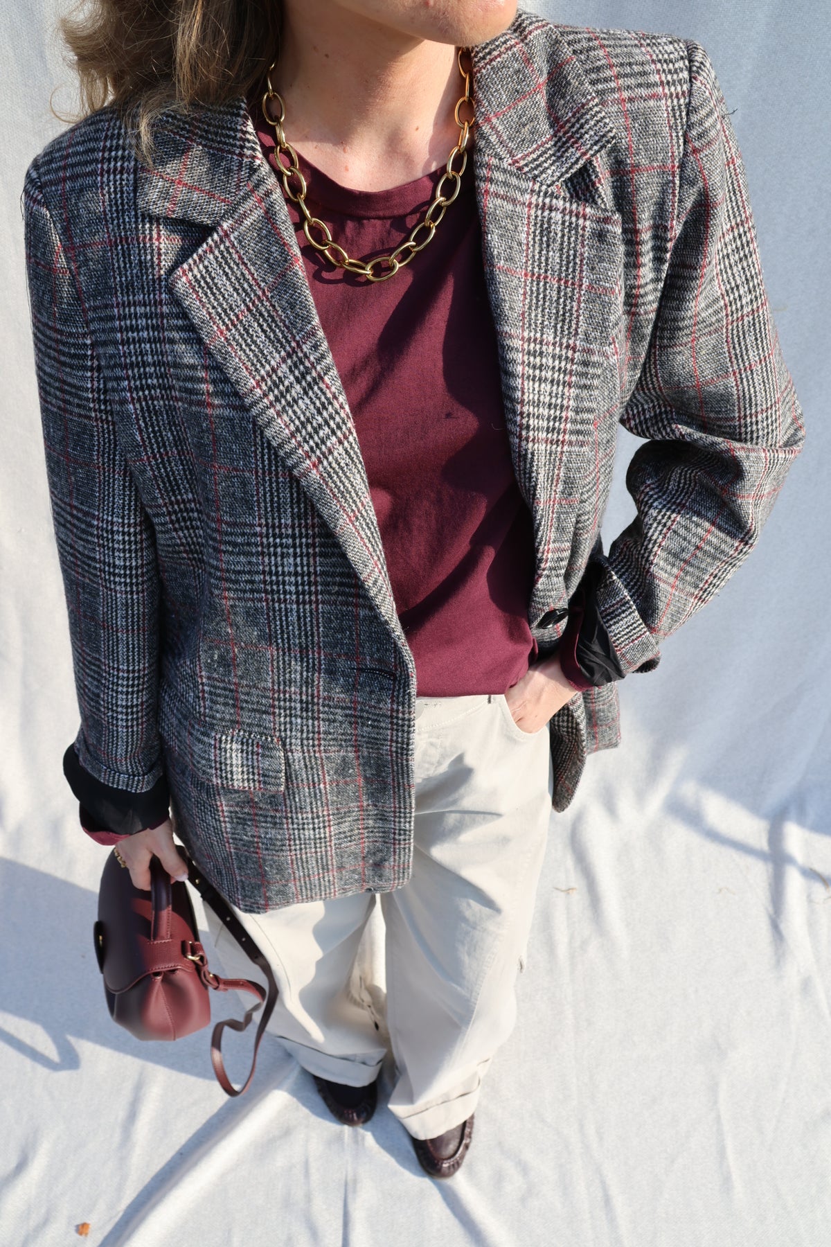 Boxy longsleeve acaï
