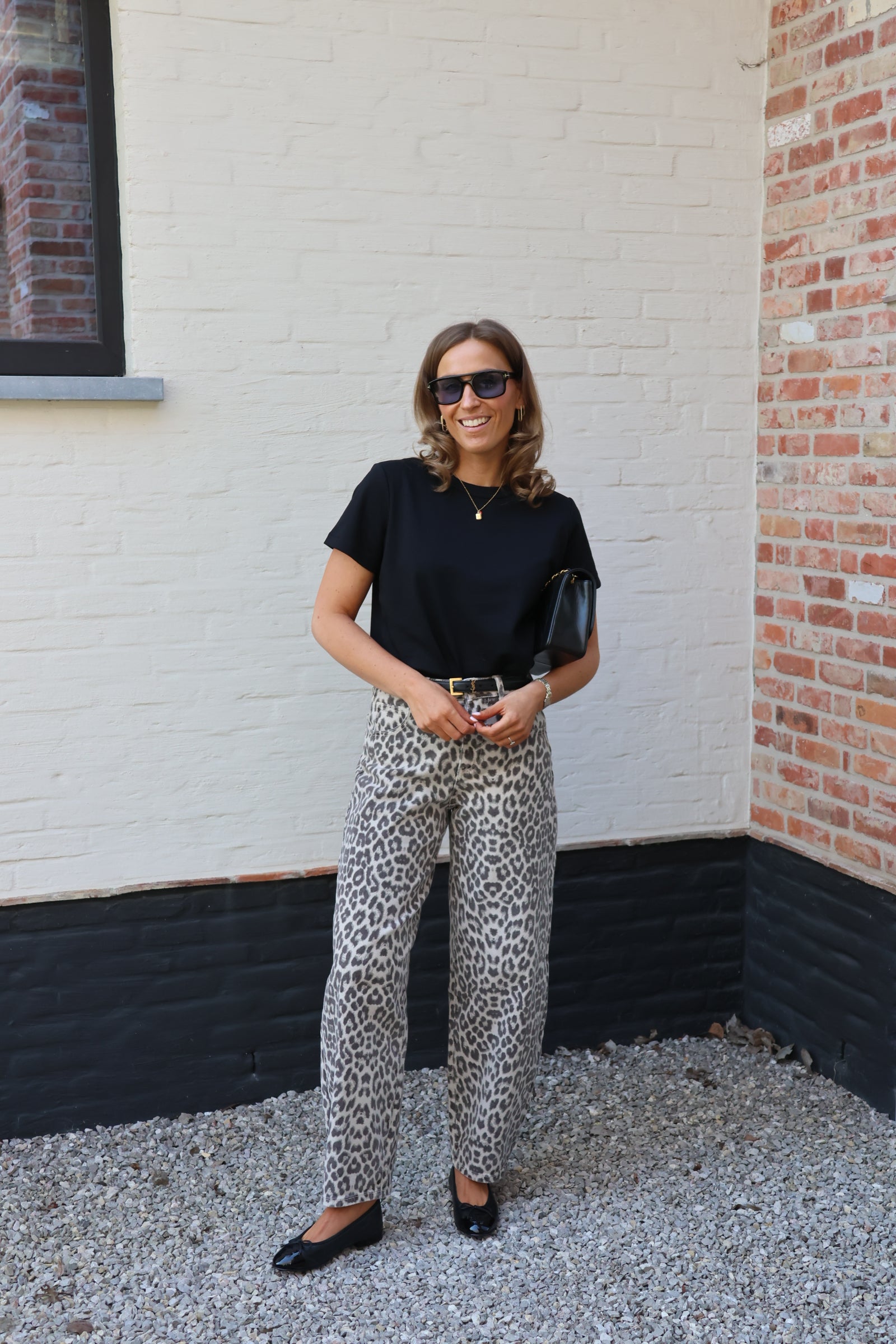 PRE-ORDER Cleo leopard balloon jeans