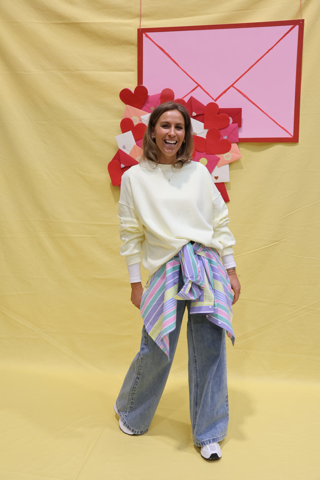 Juliet musthave sweater lichtgeel