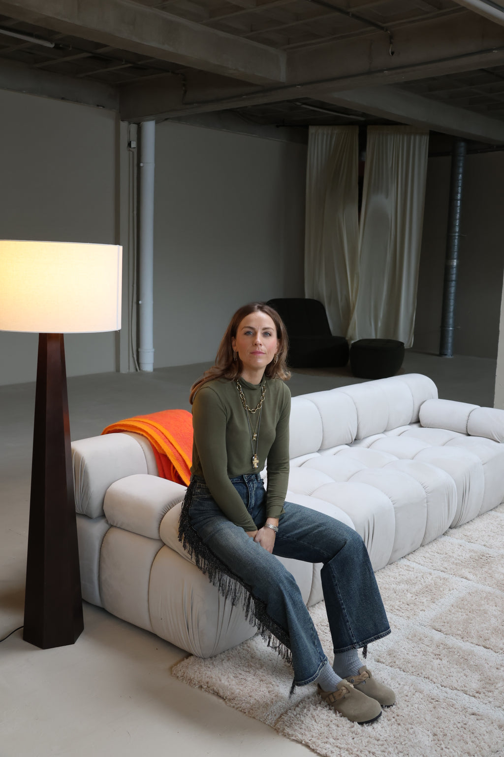 Jackie coltruitje kaki