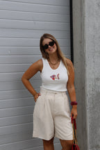 Maud bermuda beige