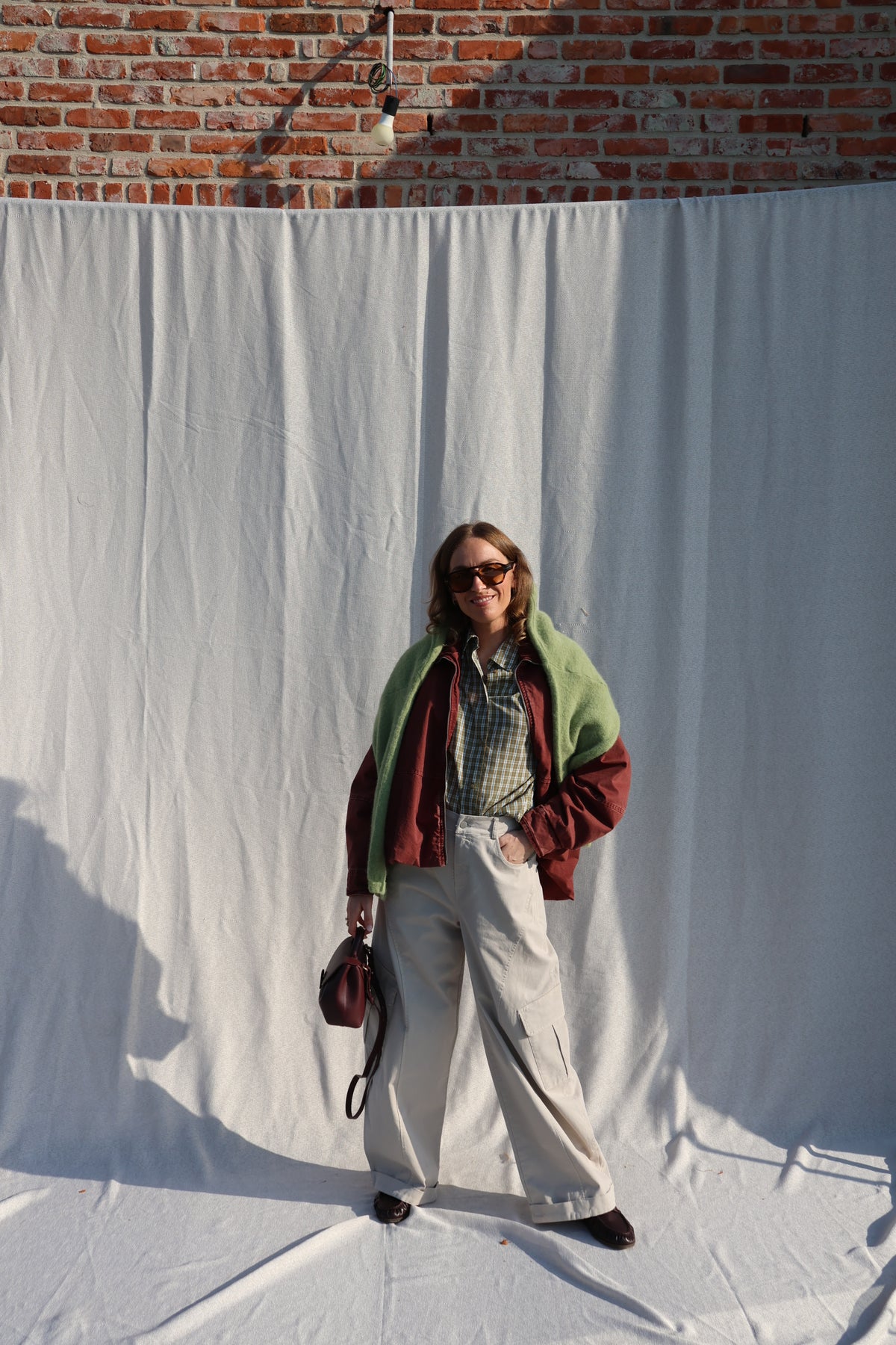 Agnes geruit hemd groen