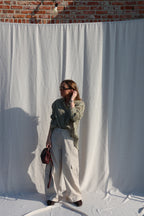 Agnes geruit hemd groen