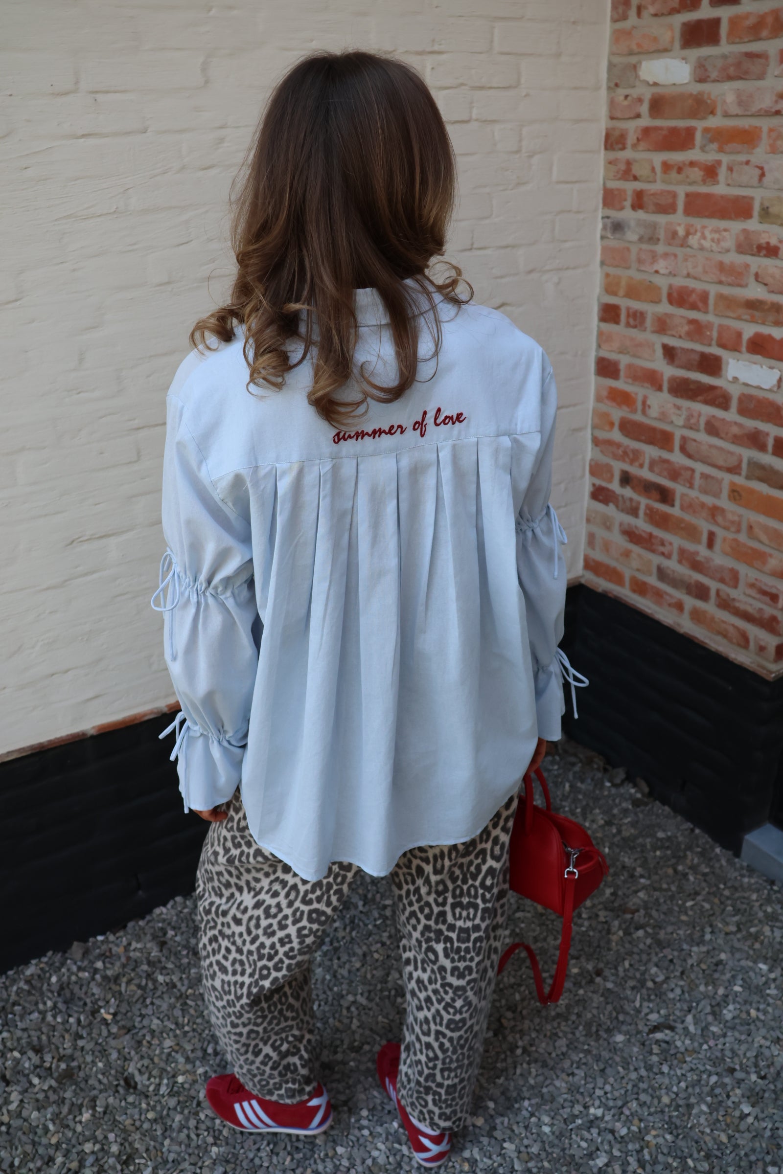 Summer of love hemdje lichtblauw