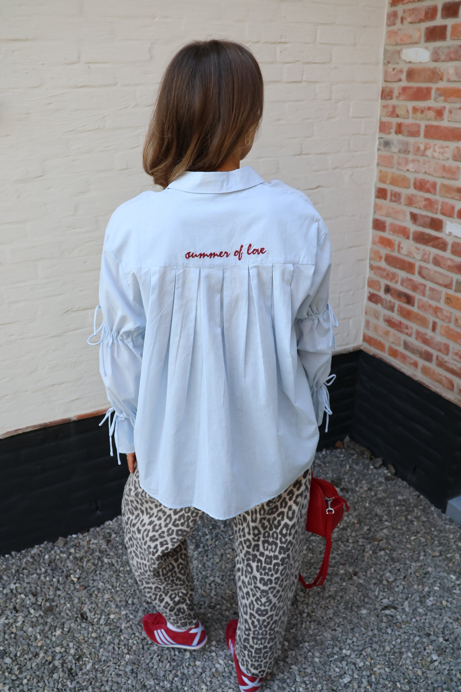 Summer of love hemdje lichtblauw