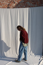 Lux oversized sweater bordeaux