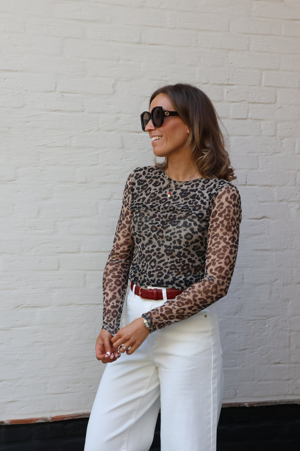 Kiki leopard longsleeve
