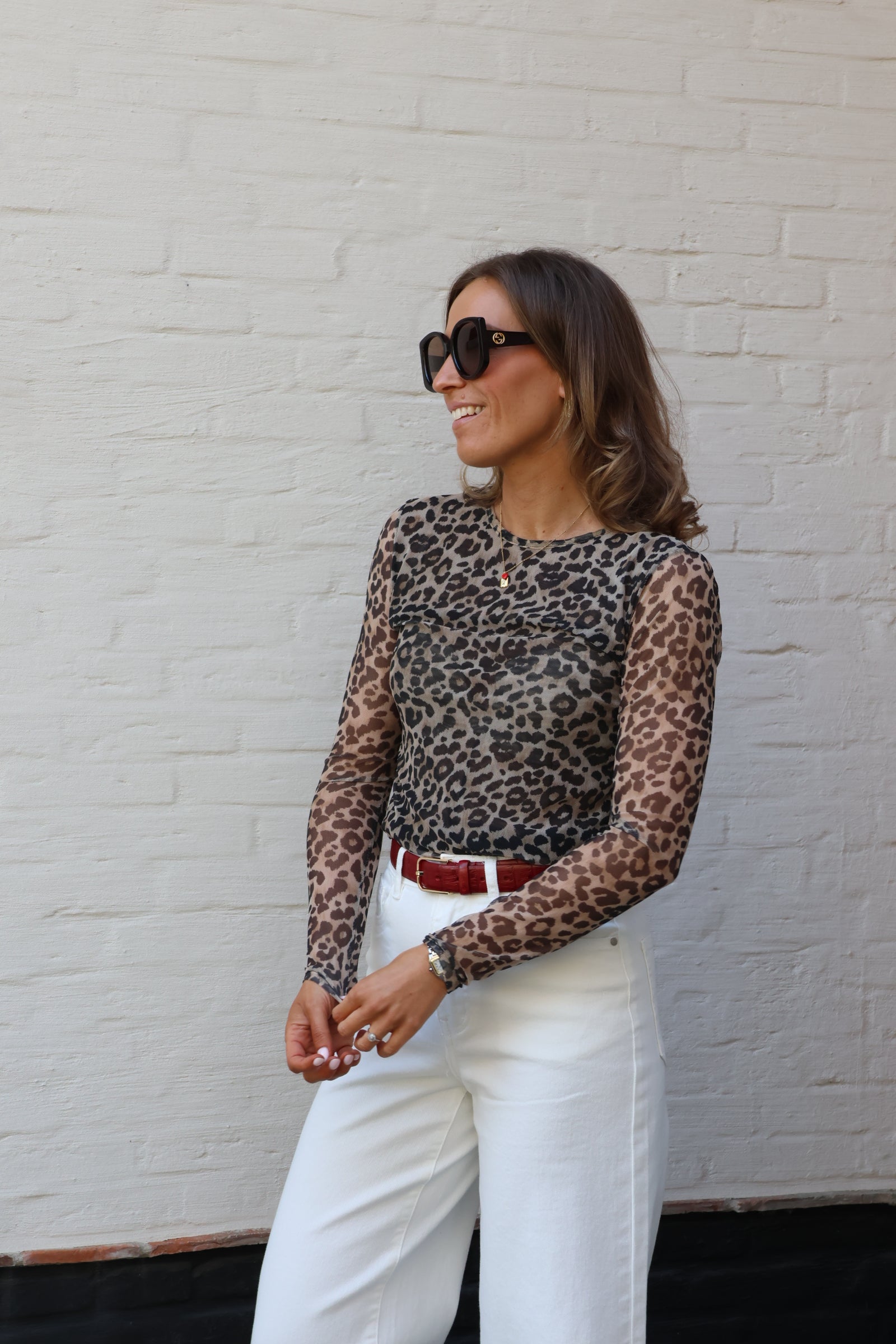 Kiki leopard longsleeve