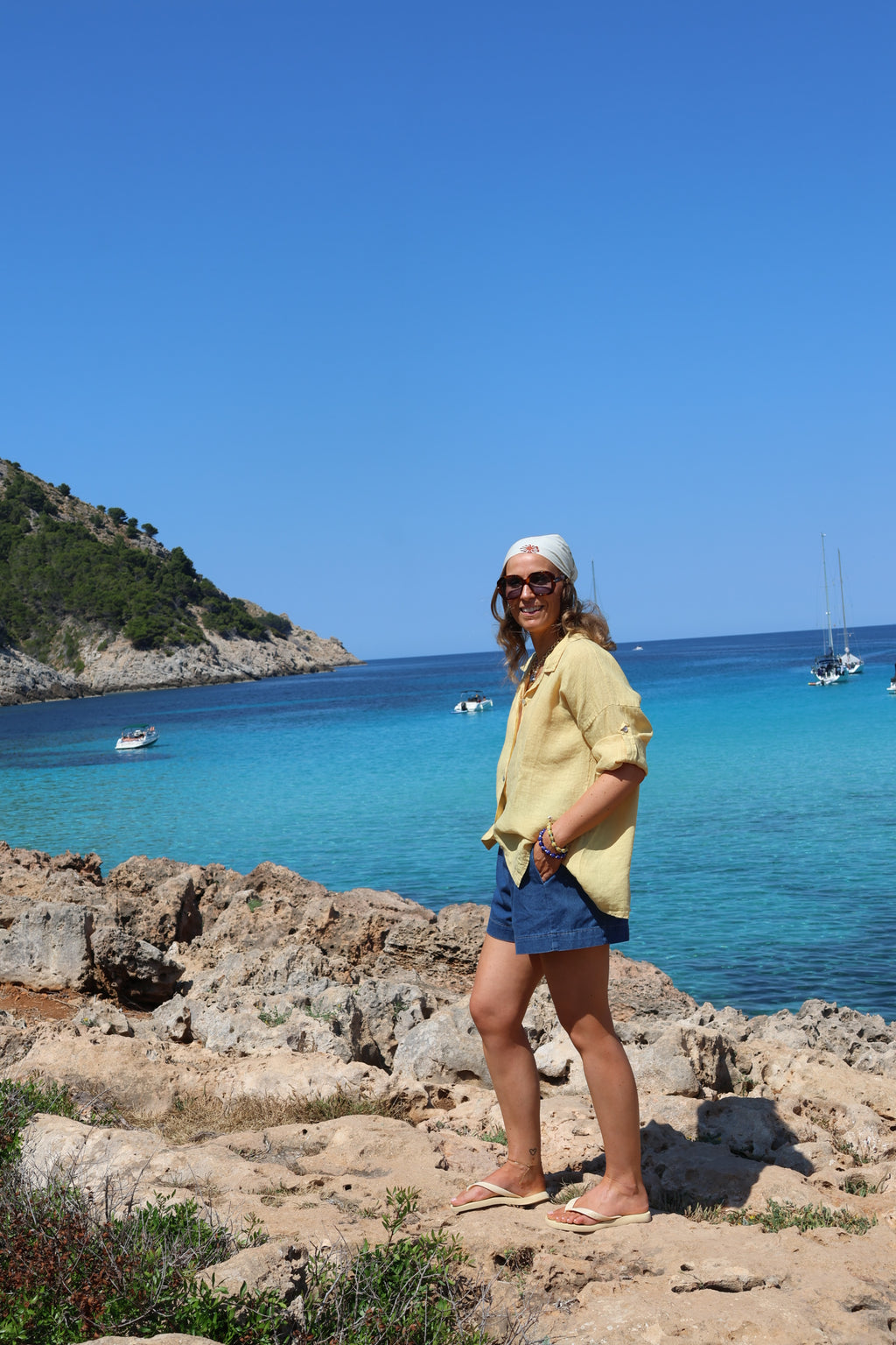 Alixe denim short met rekker