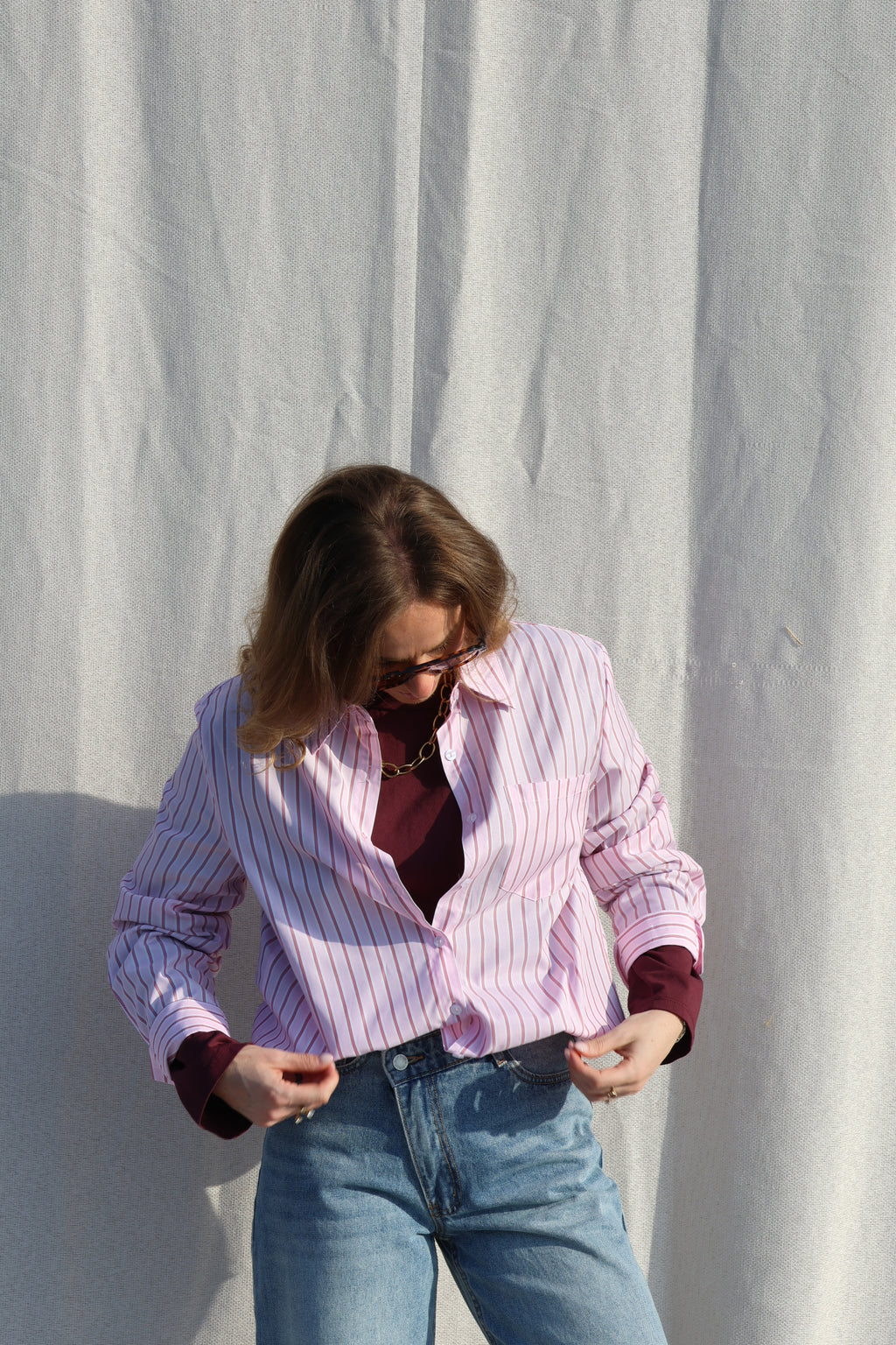 Boxy longsleeve acaï