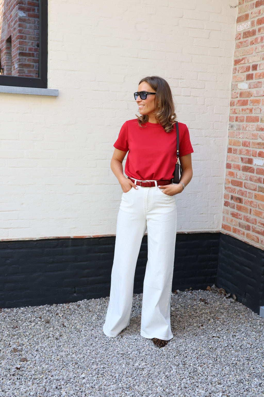 Marie musthave T-shirt rood