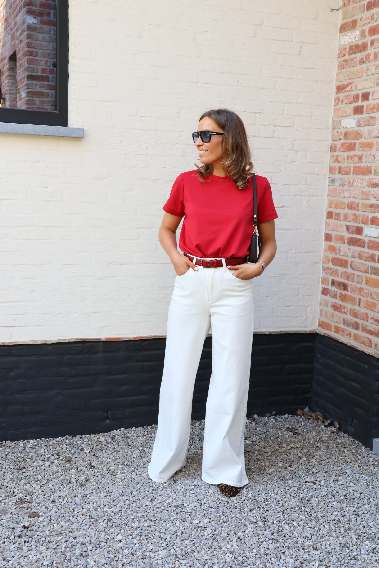 Marie musthave T-shirt rood