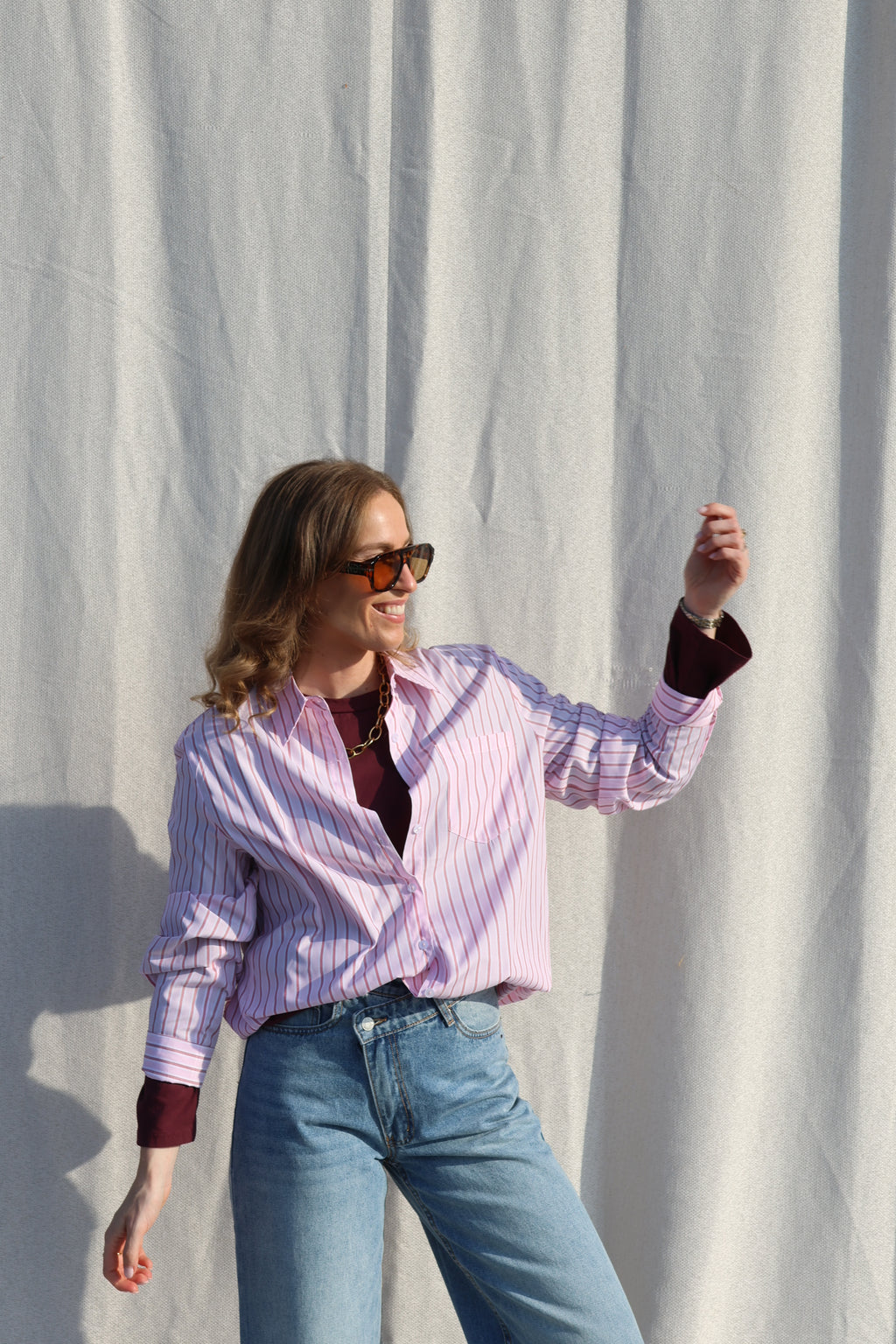 Boxy longsleeve acaï