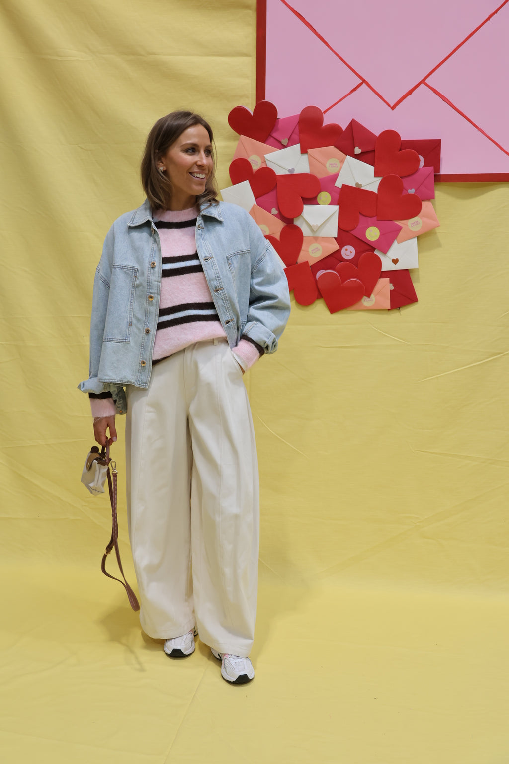 Sien light denim jeanshemdje