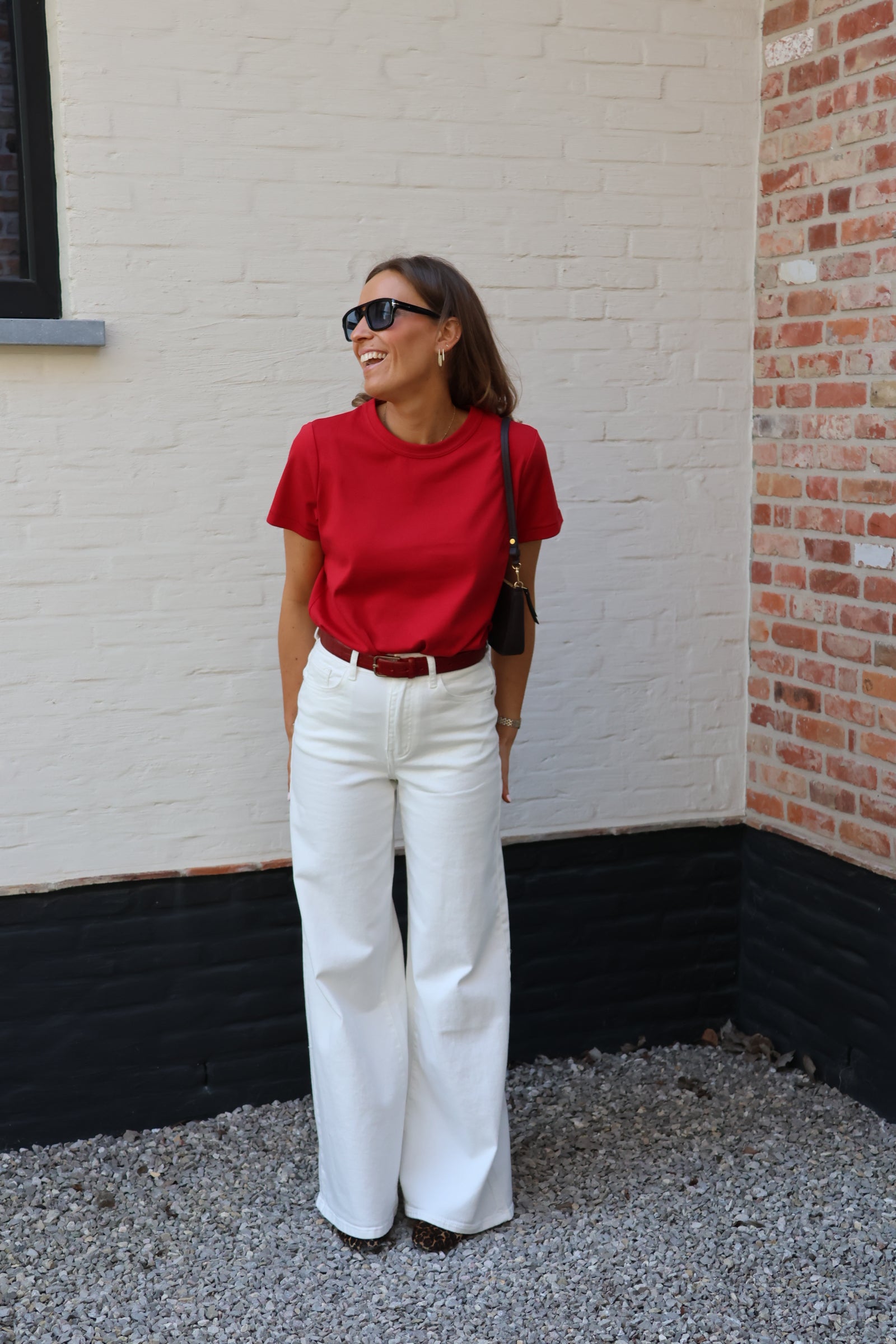 Marie musthave T-shirt rood