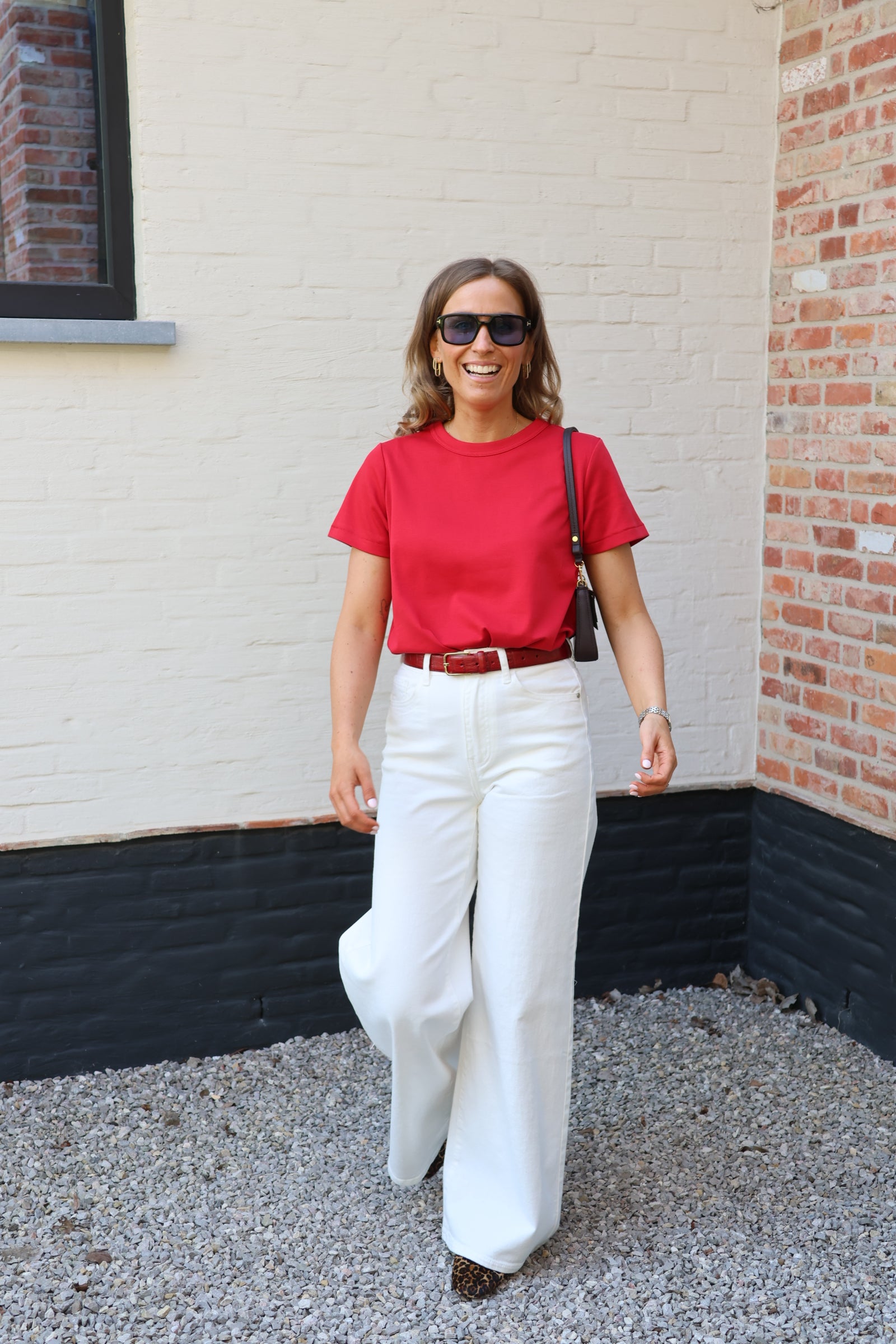 Marie musthave T-shirt rood