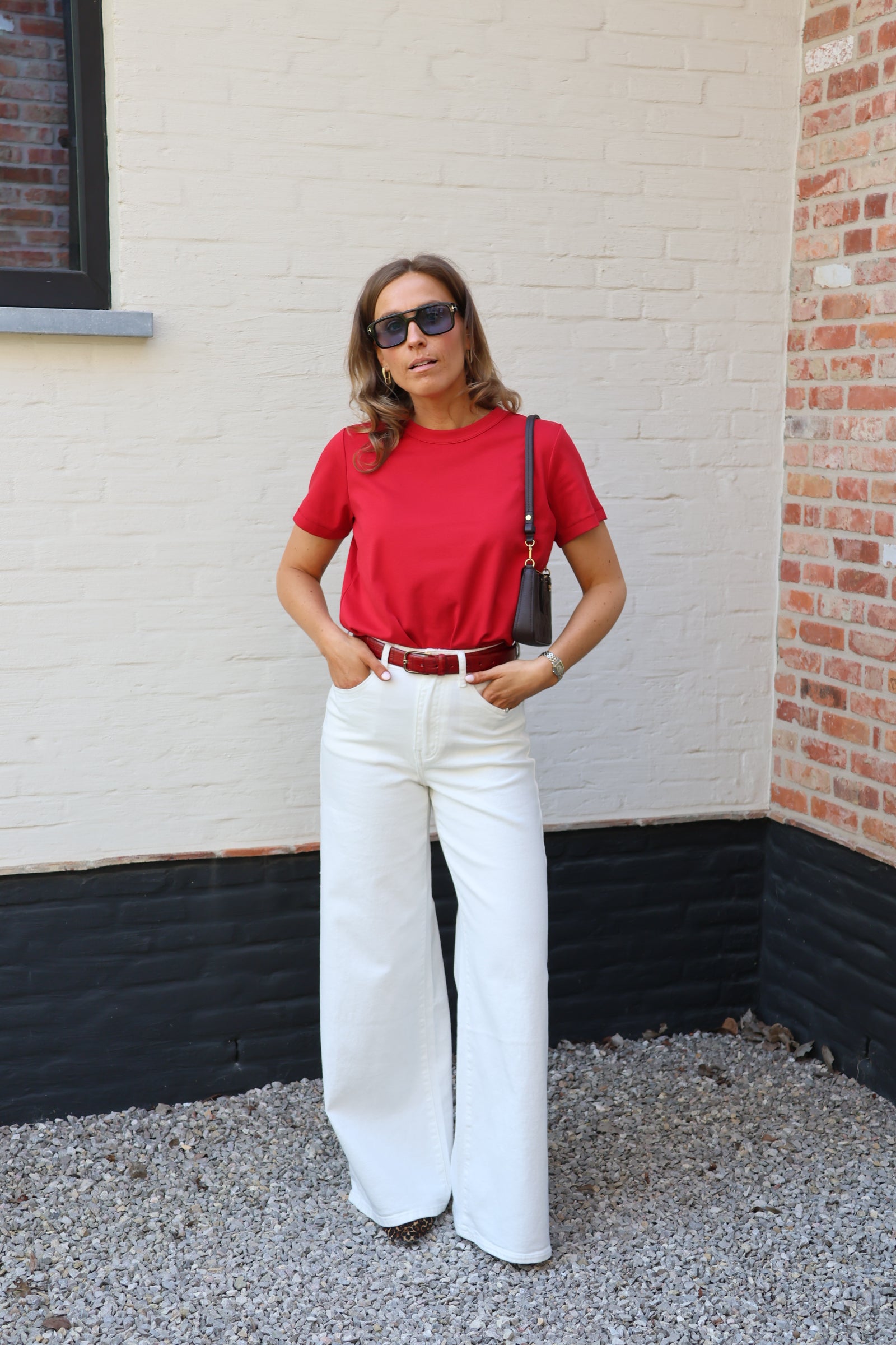 Marie musthave T-shirt rood