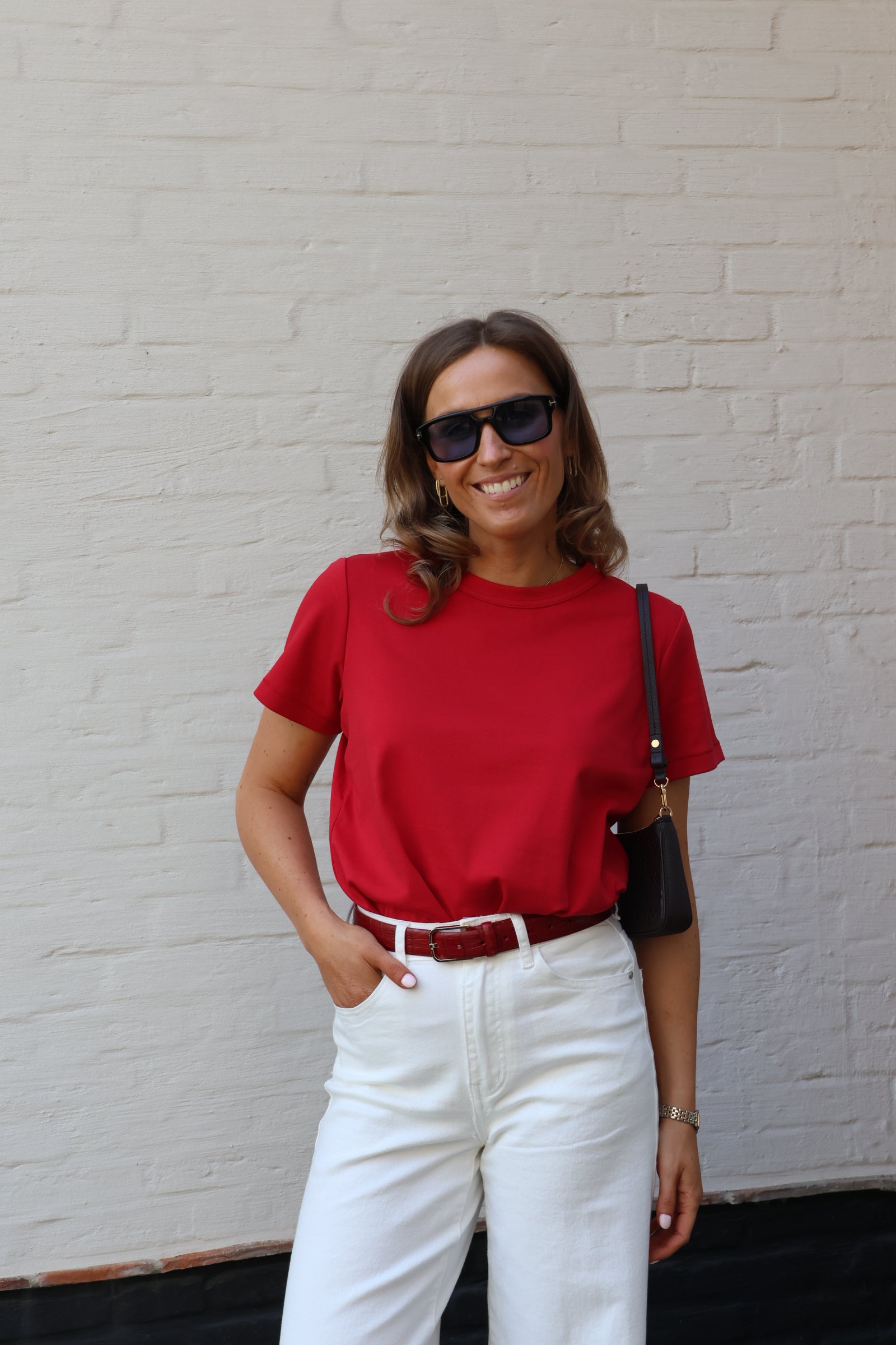 Marie musthave T-shirt rood