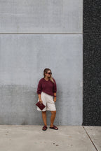 Maud bermuda beige
