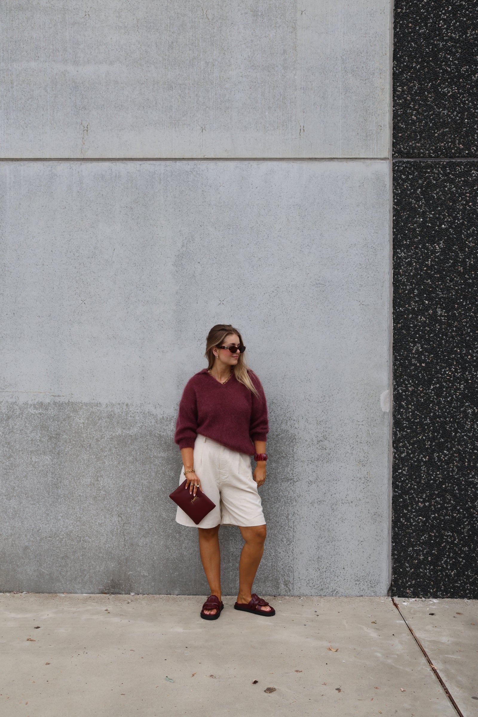 Maud bermuda beige