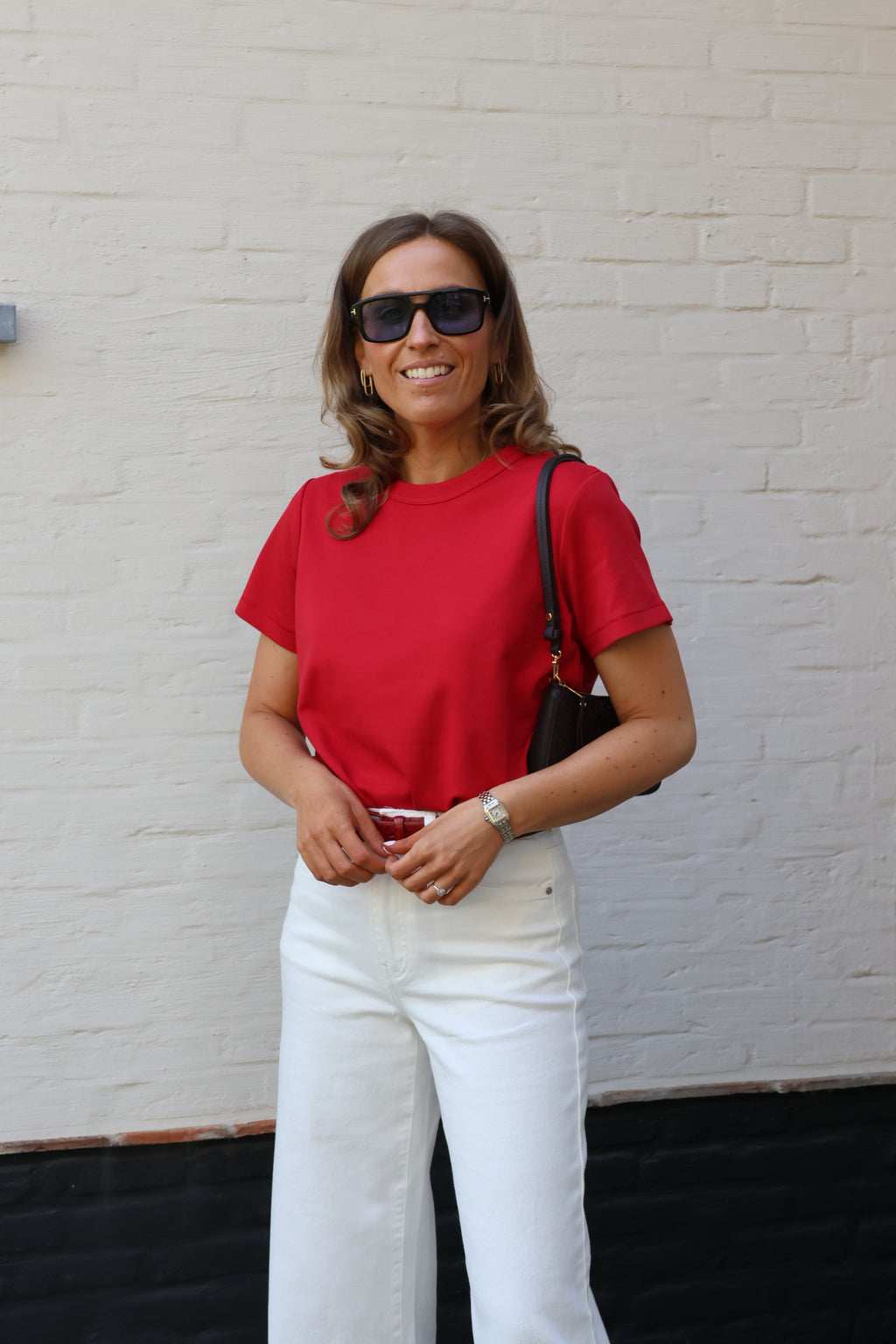 Marie musthave T-shirt rood