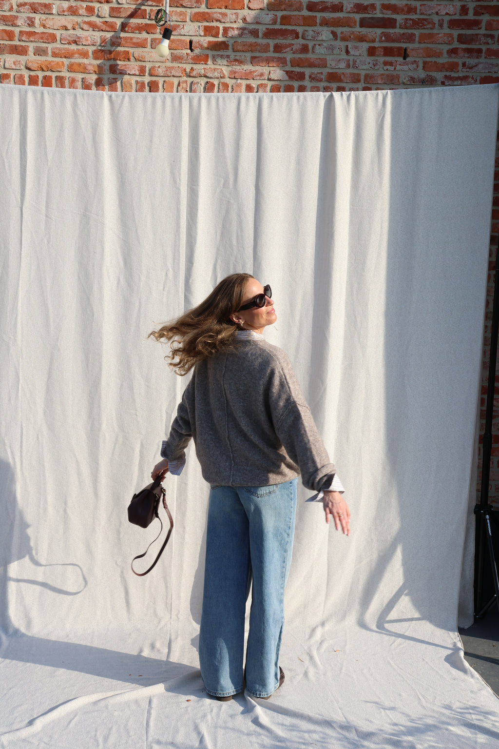 Lilou knit taupe
