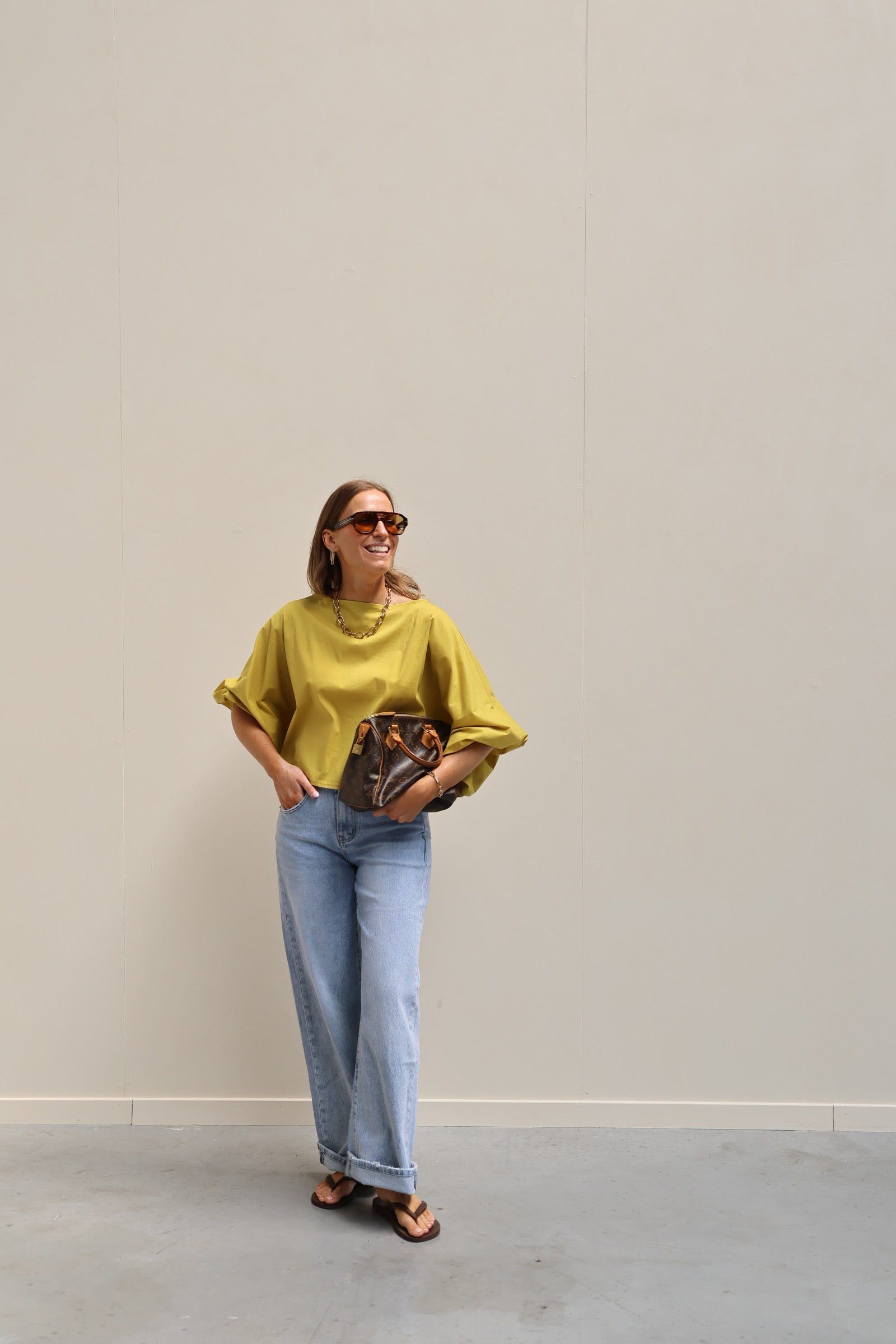 Mia straight jeans