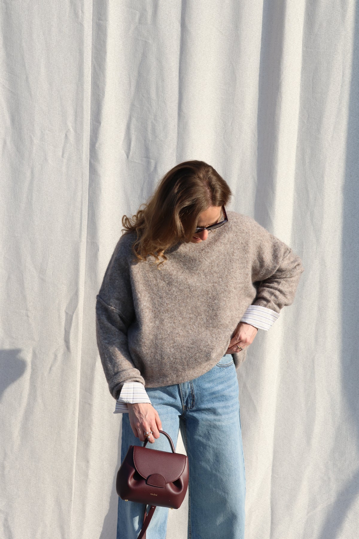Lilou knit taupe