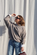 Lilou knit taupe