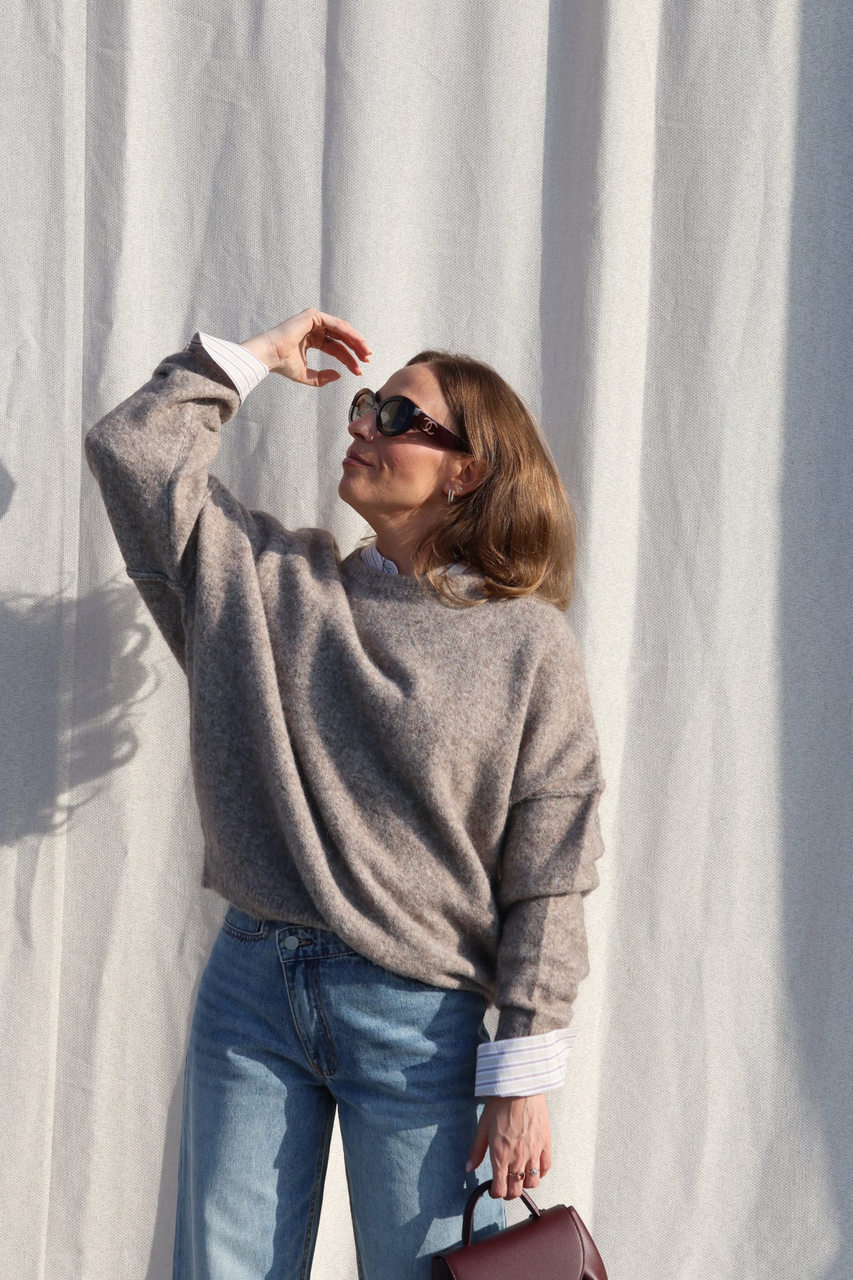 Lilou knit taupe
