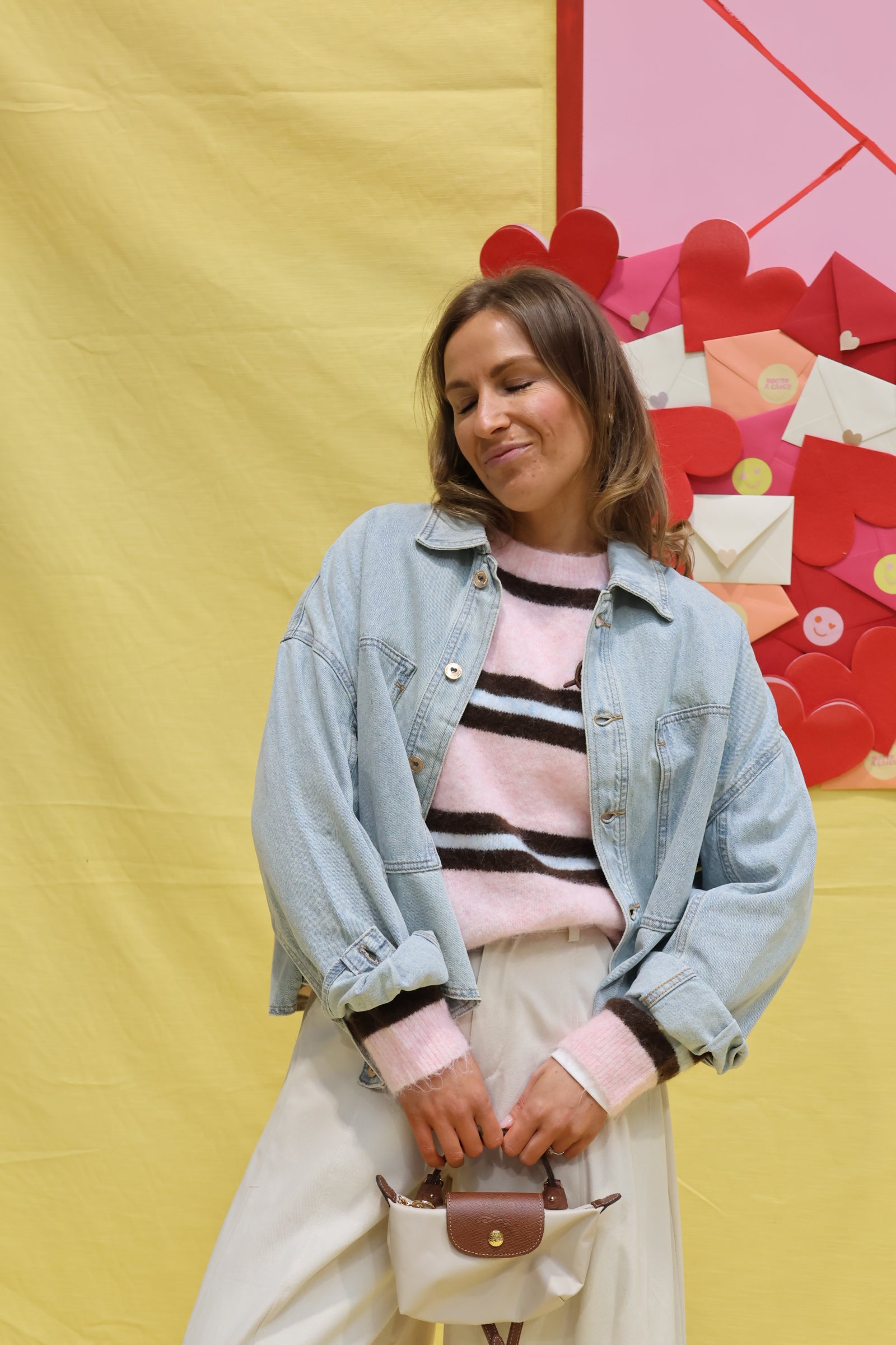 Sien light denim jeanshemdje