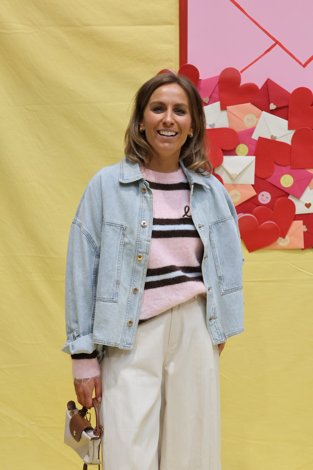 Sien light denim jeanshemdje