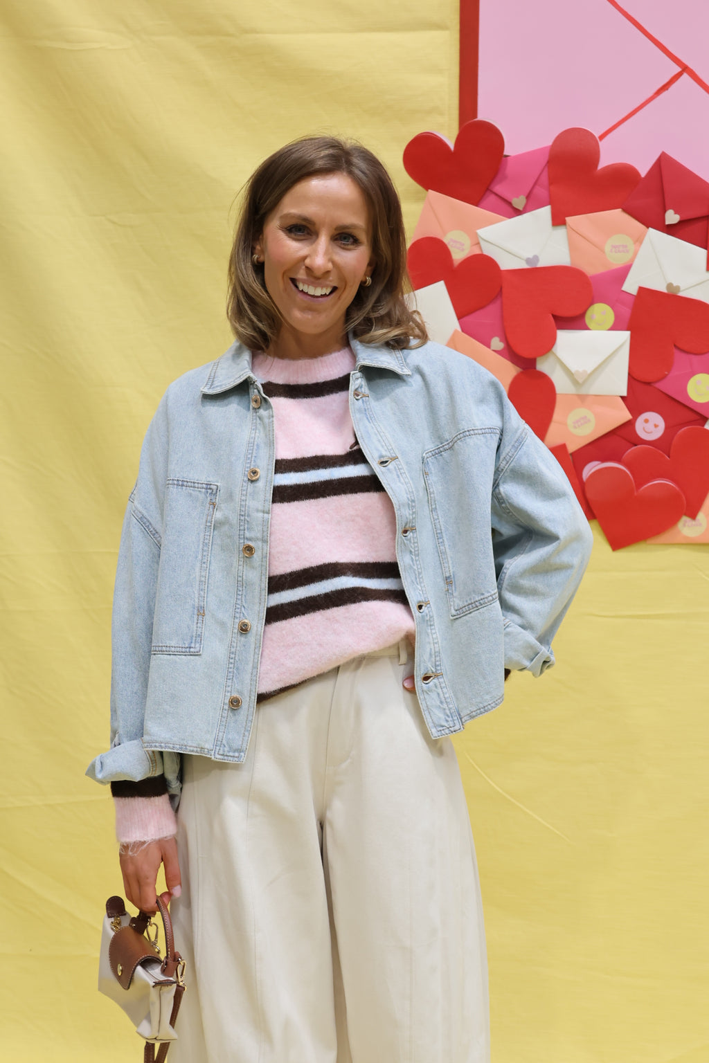 Sien light denim jeanshemdje