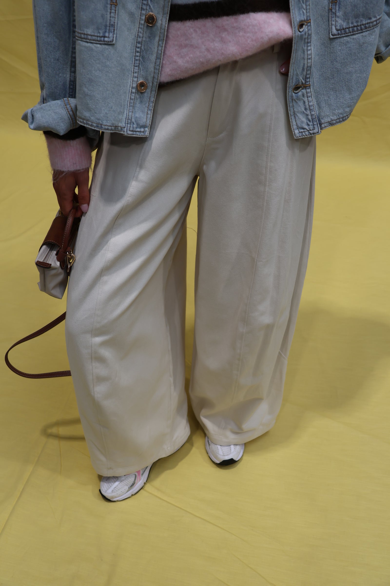 Rachelle balloon trousers beige