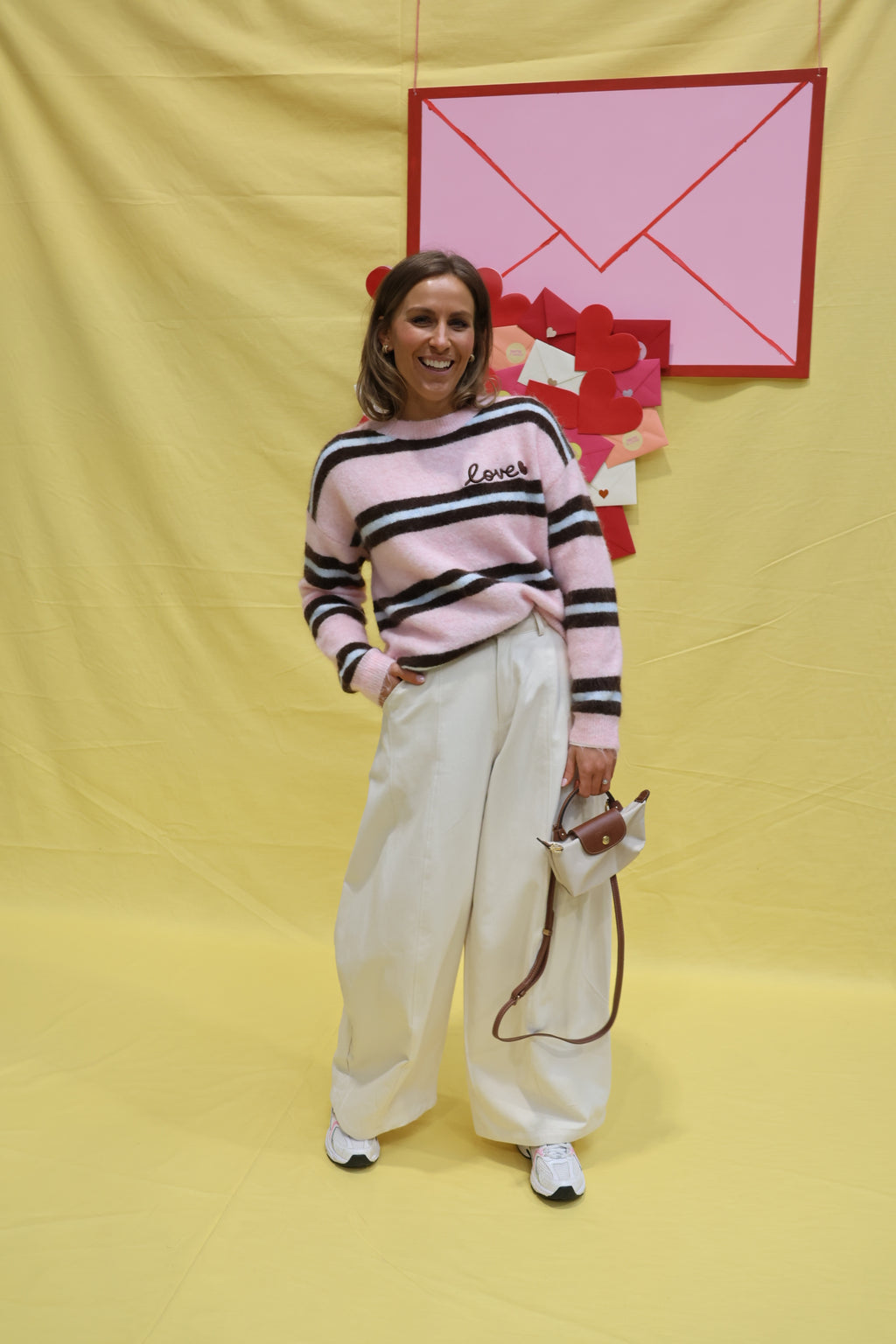 Rachelle balloon trousers beige