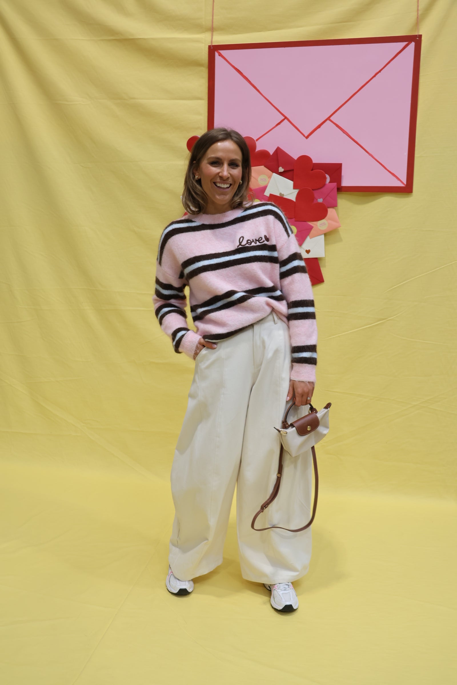 Rachelle balloon trousers beige