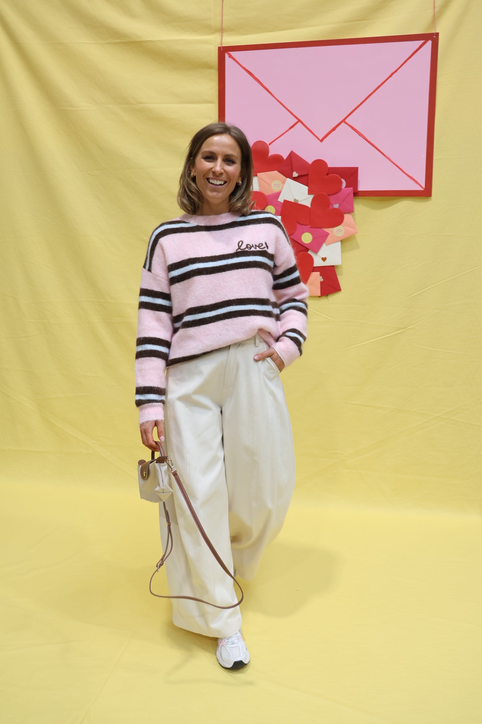 Rachelle balloon trousers beige