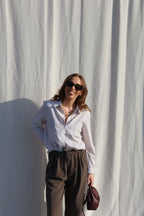 Fleur gestreept hemdje beige