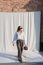 Fleur gestreept hemdje beige