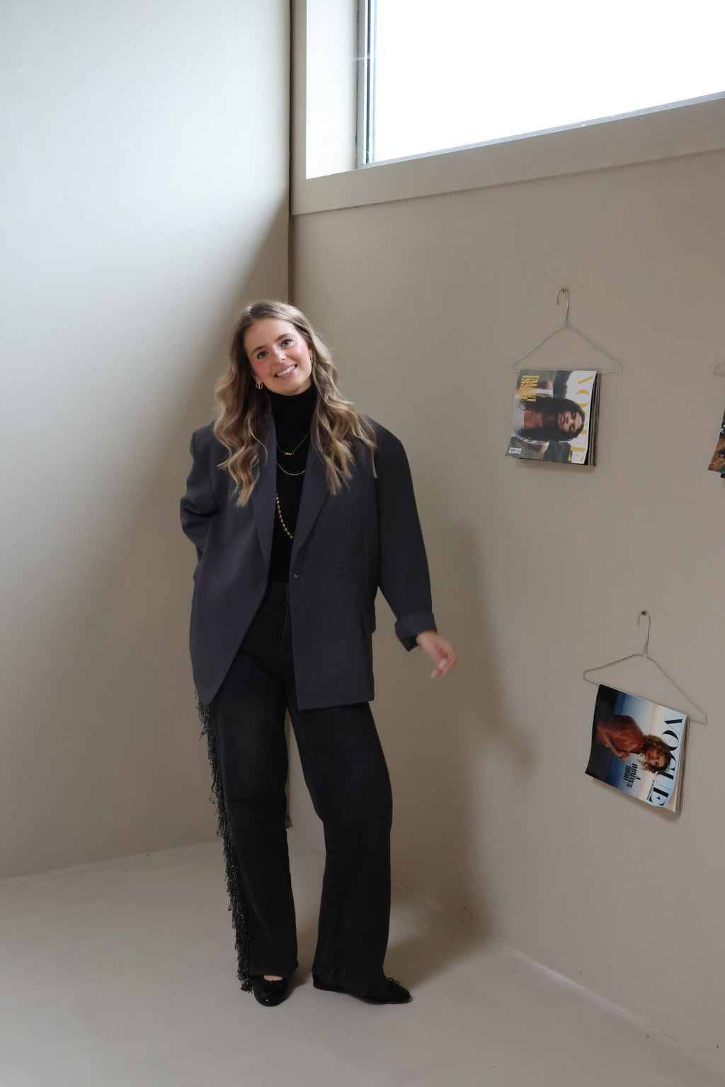 Loes coltruitje zwart