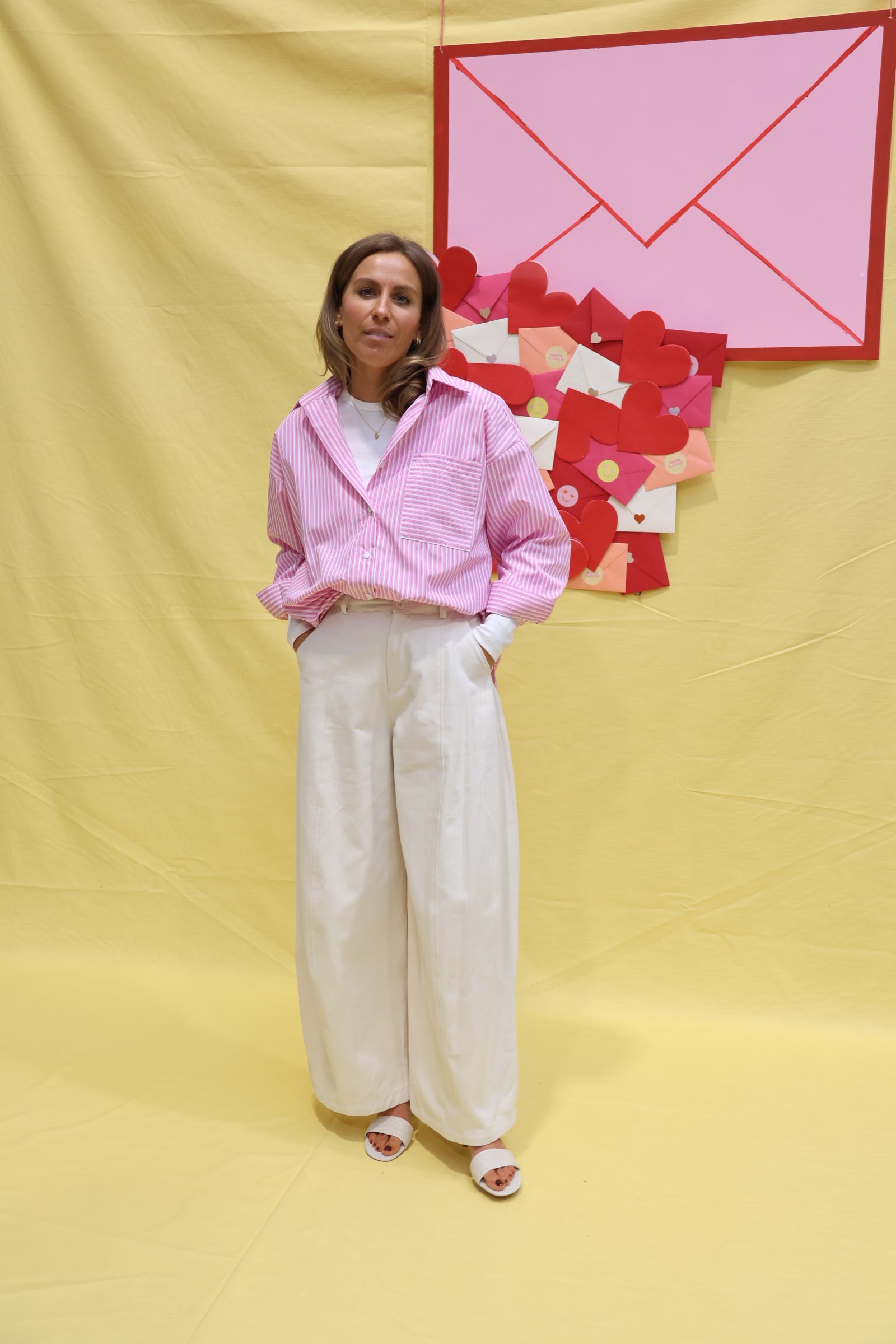 Rachelle balloon trousers beige