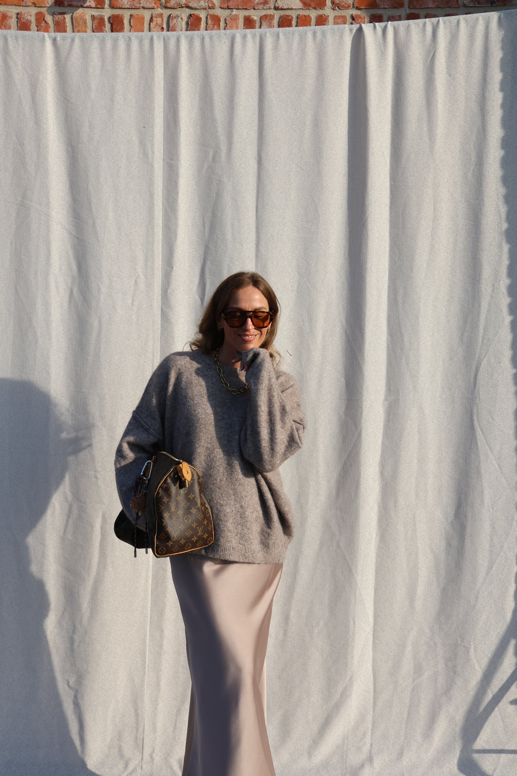 Lilou knit taupe