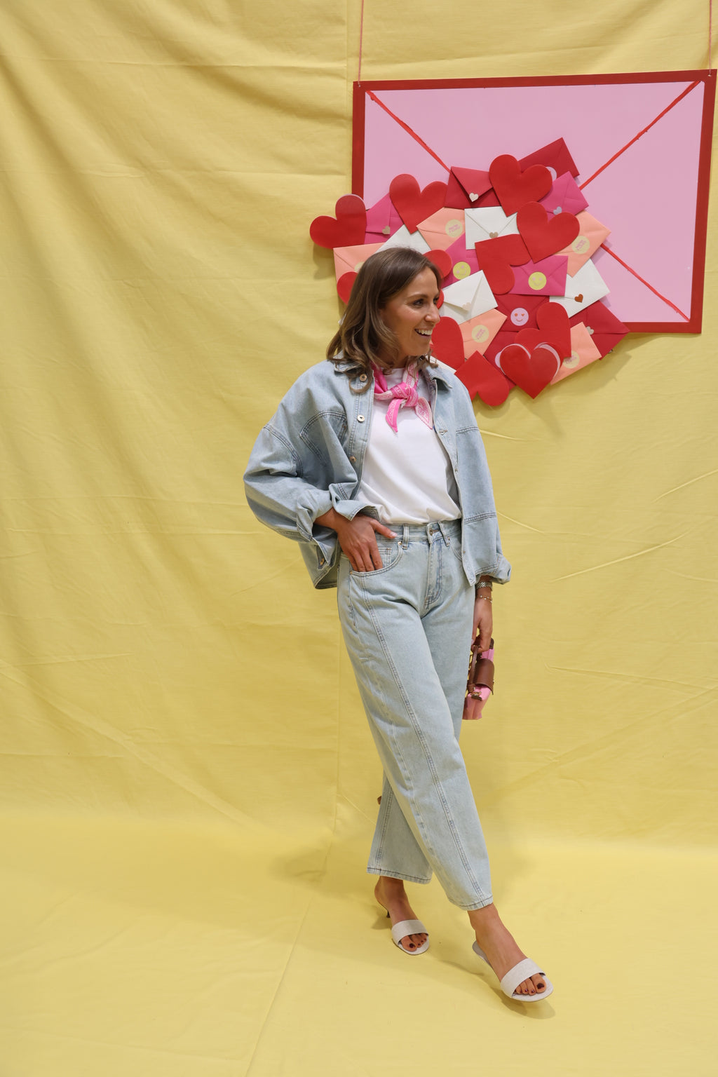 Sien light denim balloon jeans