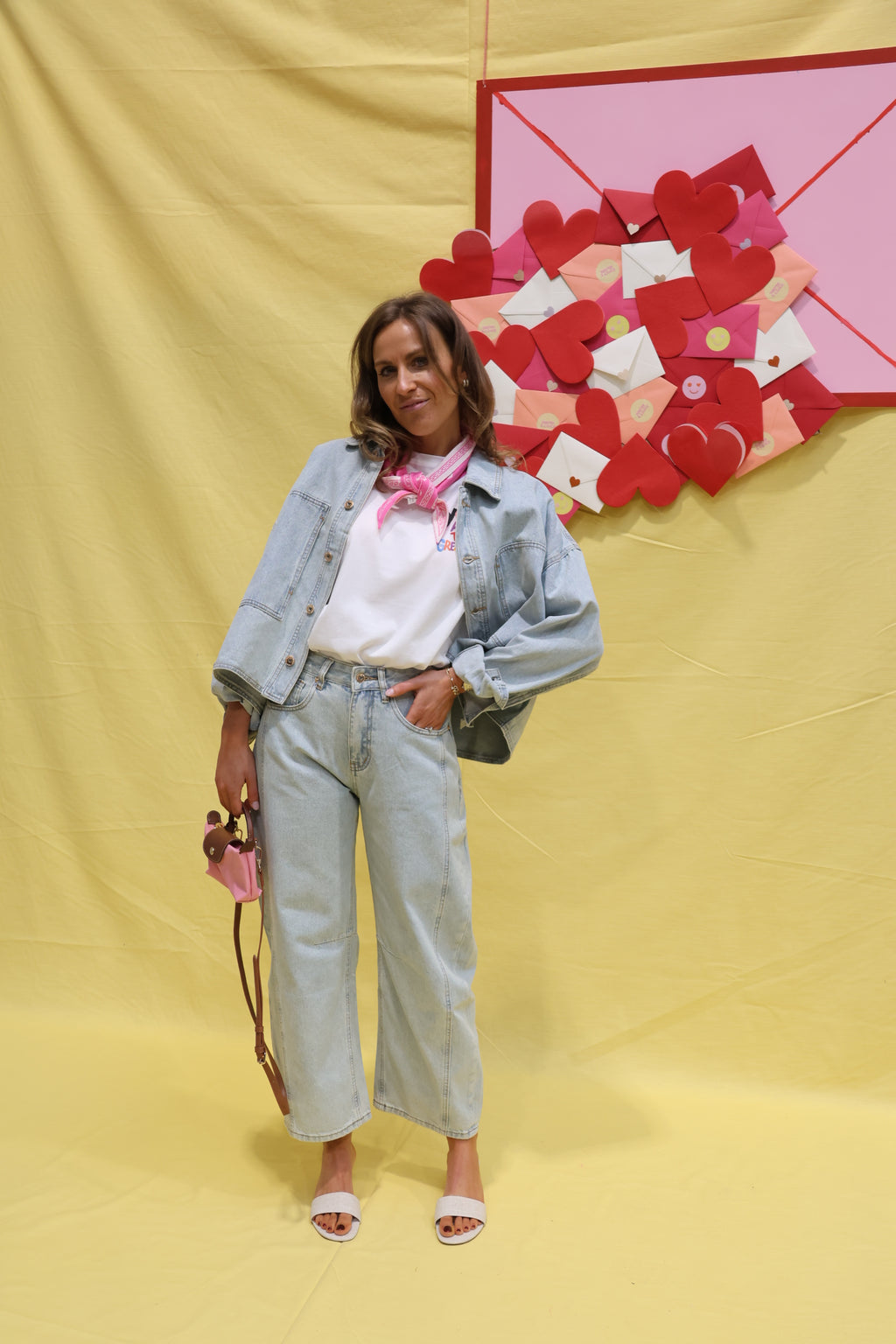 Sien light denim jeanshemdje