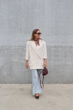 Mare oversized blazer ecru