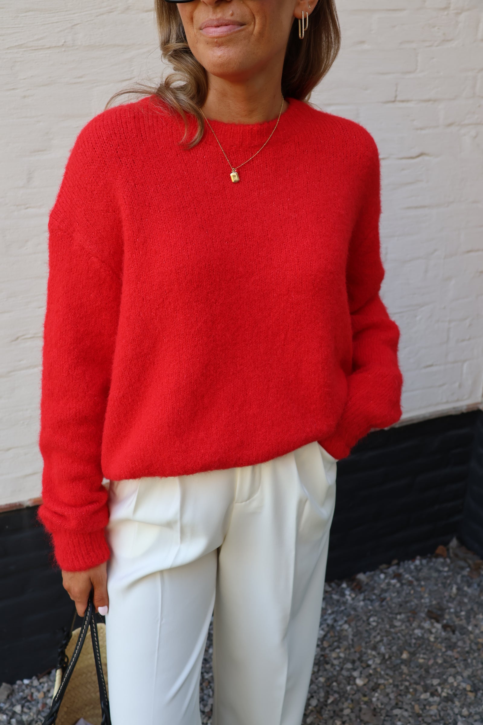 Alfie knit rood