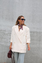 Mare oversized blazer ecru