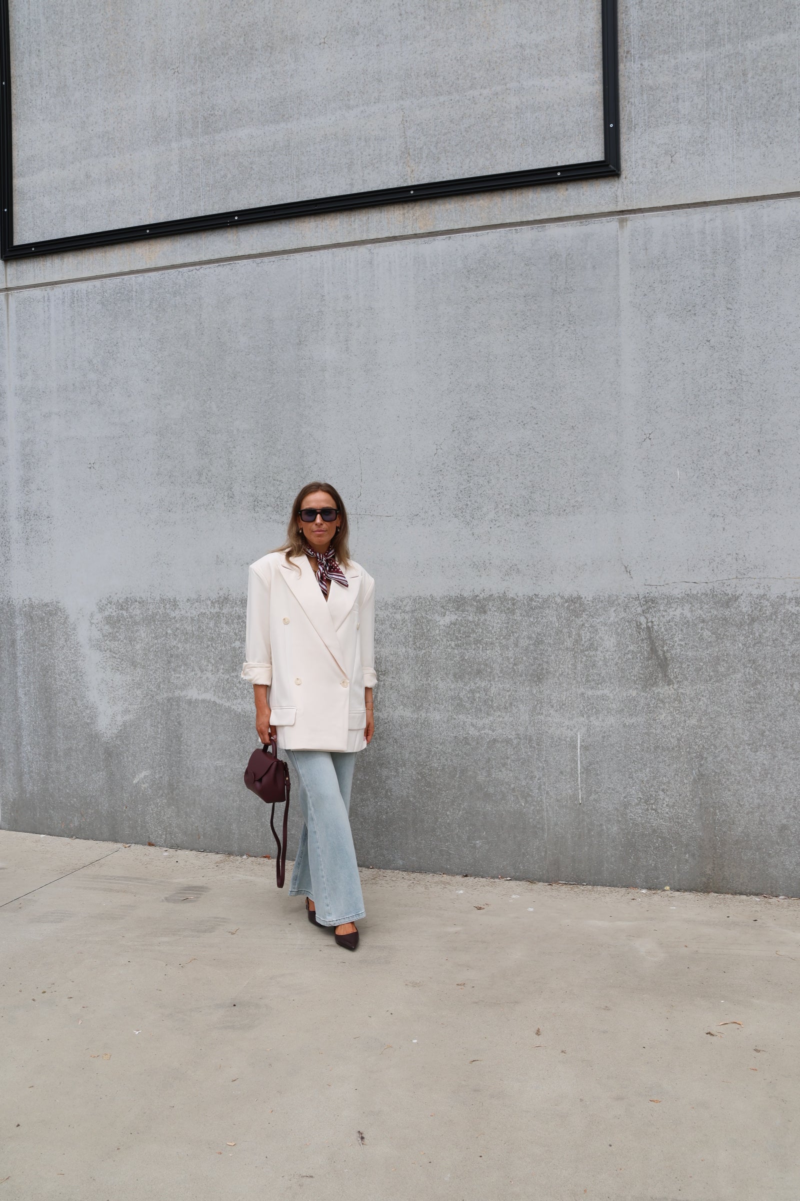 Mare oversized blazer ecru