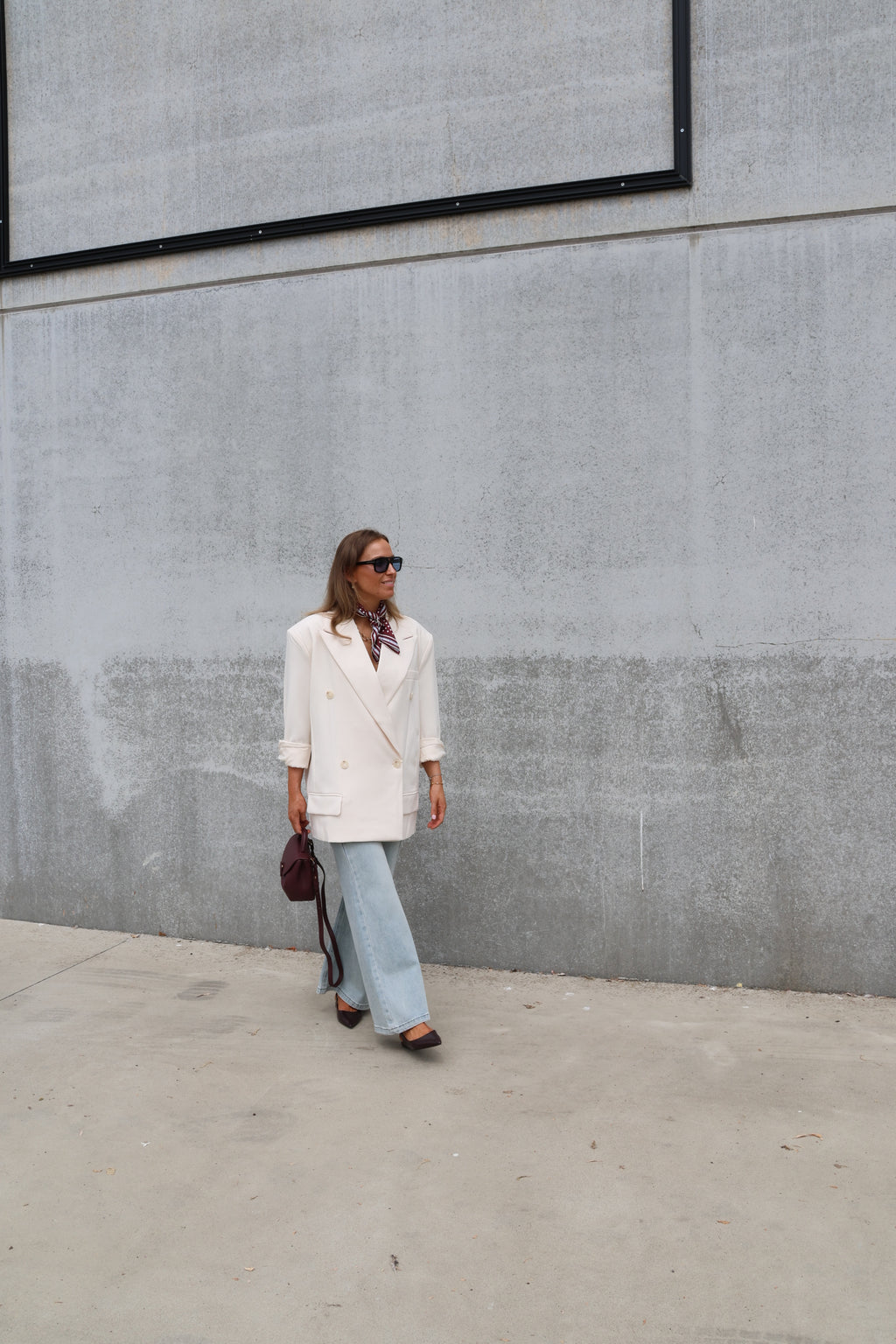 Fenna flared jeans light denim